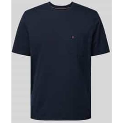 Regular fit T-shirt van puur katoen