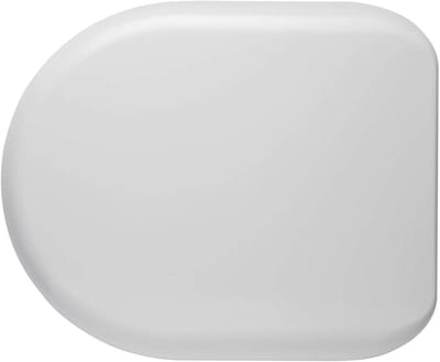 Toiletbril - Zachte Sluitende Deksel - Eenvoudige Reiniging - Snel Los Scharnier - Compact - Wit