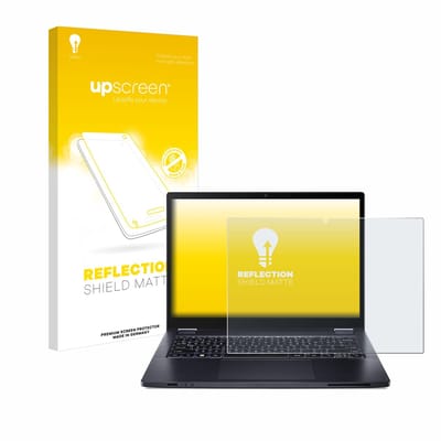 upscreen - Screenprotector voor Acer TravelMate Spin P4 14" 16:10 - Folie Beschermfolie anti glare matte