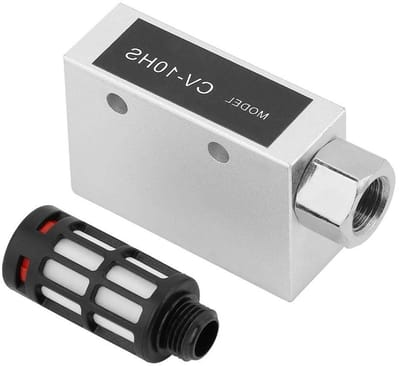 Vacuumgenerator met Ventiel en Demper - Pneumatische Luchtuitlaat Ejector met Geluiddemping voor Efficiënte Vacuümtoepassingen