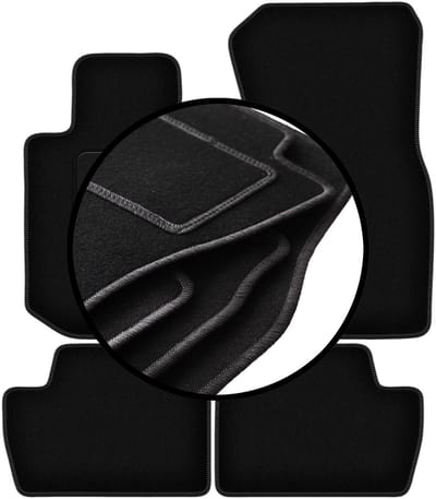 Complete set veloursmatten voor: BMW 2 G42 Coupé (2021-2022)