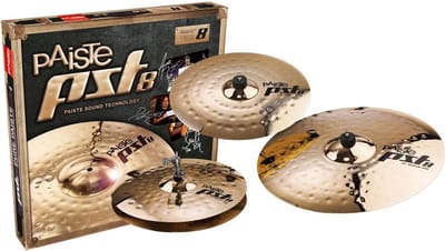 Paiste PST8 universeel Cymbal Set, 14"HH, 16"CR, 20"R - Bekken set