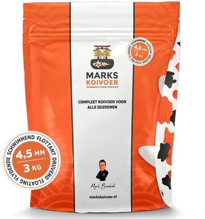Marks Koivoer Multi Season 4,5 mm – Drijvend 3kg visvoer, vijvervoer karper voer