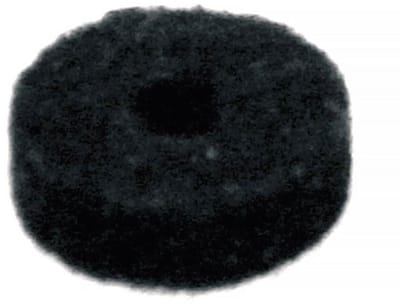 Boston EP-FEW Vilten Ringen voor Eindpin - Zwart, 12x3mm, 12-Pack
