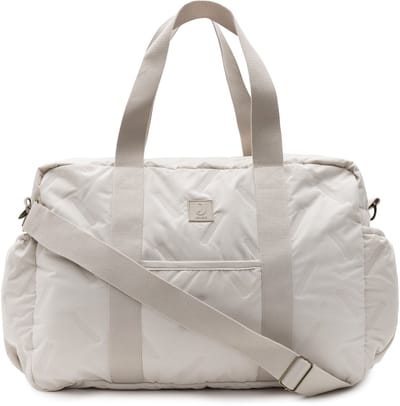Jollein Luiertas - Embossed Lily - 100% Polyester - 42x30cm - Sand
