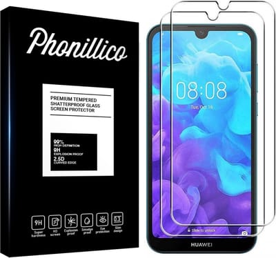 Screenprotector voor Huawei Y5 2019 - 2 stuks Beschermglas van glas Transparante glazen schermbeschermfolie