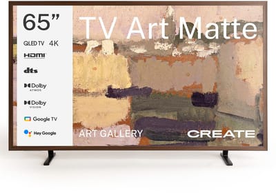 CREATE - QLED 4K 65" Smart TV met antireflectiescherm en kunstgalerij - TV ART MATTE