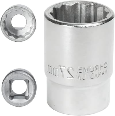 Professionele 27 mm 3/4 inch 12-zijdige steeksleutel, duurzame CR-MO kwaliteit voor moeren en bouten