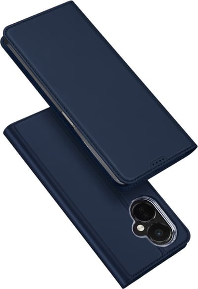 Dux Ducis - Geschikt voor OnePlus Nord CE 3 Lite - Slim bookcase hoesje - Donkerblauw