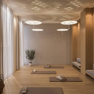 Wever & Ducré Lighting WEVER & DUCRÉ LED hanglamp Shedda Ø 70 cm, live simple, 2700 K