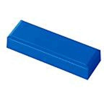 MAUL rechthoekmagneten, 53 x 18 x 10 mm, 20 stuks, blauw