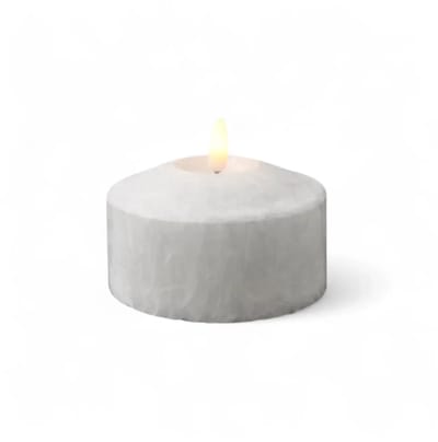 Mansion atmosphere Ledkaars Marble wit – 10x5,5cm
