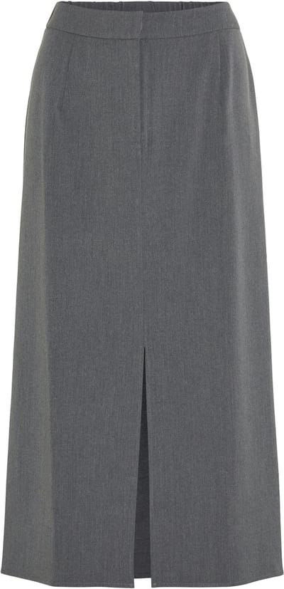 VILA - VIVARONE HW MIDI SKIRT - NOOS - Dames - Rokken