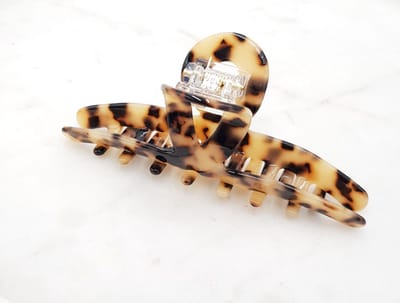 Mooie Haarklem 11 x 4,5 cm – Youhomy Luxe Accessoire – Hoogwaardige Sierklem met Schildpadprint – Elegante Haarclip – Perfect Cadeau voor Moederdag of Valentijnsdag
