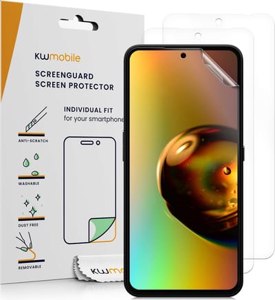 kwmobile 3x screenprotectors geschikt voor CMF Phone 1 - beschermende folie voor smartphone