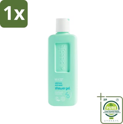1 x Seepje - Douchegel - Hydraterend & Verfrissend - Eikenmos en Neroli - 300 ml - Douchegel - Hydraterend - Verfrissend - Eikenmos - Neroli