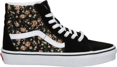 Vans SK8-HI Rose Dream dames sneaker - Zwart multi