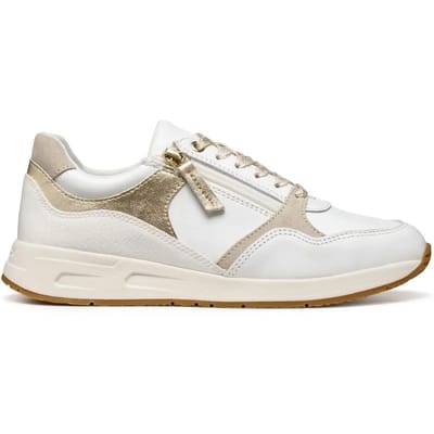 Geox Bulmya Schoenen Zonder Veters Wit EU 37 Vrouw