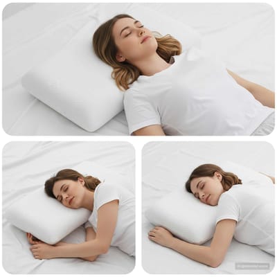 vidaXL - Slapen - kussen - 60 - x - 40 - x - 13 - cm - Medium - Gelgeheugenschuim - Wit