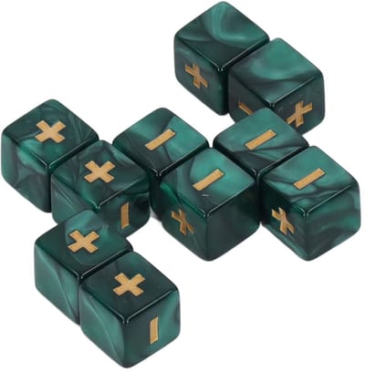 Dailygoods- Dobbelstenen Set 20 Stuks - Lesdobbelstenen - Wiskunde Onderwijs - Feestjes - Meerdere Kleuren - Kwalitatieve Kwaliteit