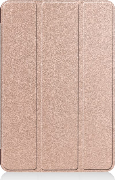 Hoesje - Geschikt voor Apple iPad Air 5 (2022) - 10.9 inch - 5e Generatie - M1 - Dun & Stevig - Trifold Bookcase - Hard Cover - Hardcover Book Case - Tablet Hoes - Rosé goud