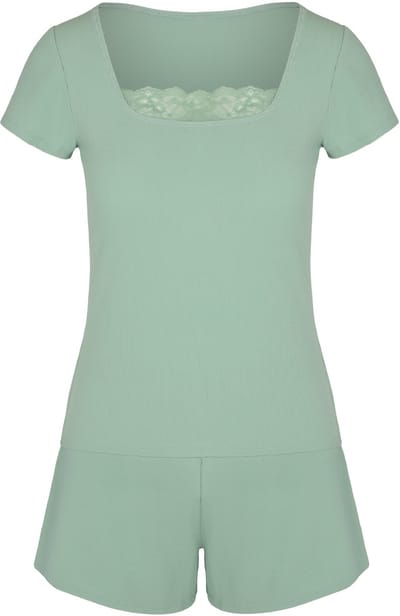 Hunkemöller Pyjama Set Groen