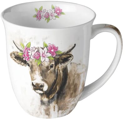 Ambiente-mok-Berta-koe-porselein-cadeau-400ml