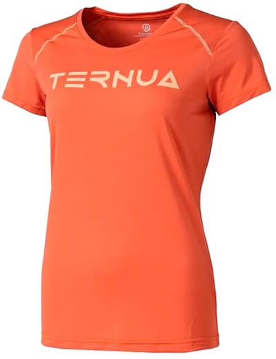 Ternua Provet T-shirt Met Korte Mouwen Oranje S Vrouw