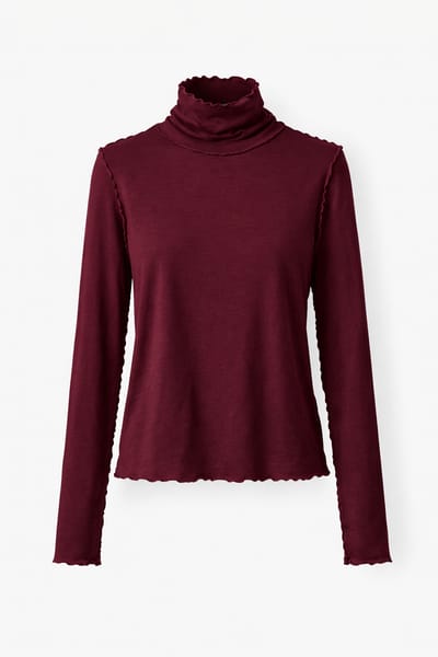 Janice viscose top | Bordeaux - Bordeaux / S