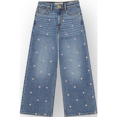 Meisjes Extra Wide Leg Jeans Cita Special