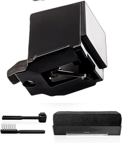 Vervangende Naald - Stylus Naald - Vinyl Luisteren - Taps Toelopende Punt - 0.6 mil - Zwart
