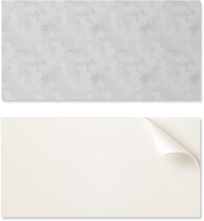 Decoratief vinyl wandpaneel met print, 100x50 cm, ruwe betontextuur.