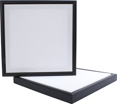 Creativ Company Canvas met Lijst Zwevend 30x30 cm per stuk