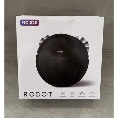 Le nouveau robot de balayage intelligent USB vadrouille d'aspiration 3 en 1 aspirateur intégré black