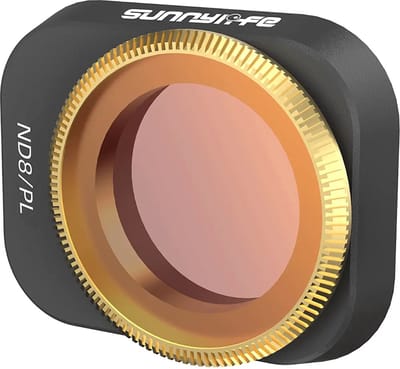 50CAL ND8/PL Drone Camera Lens Filter - geschikt voor DJI Mini 3 Pro - Verstelbaar - Hoogste Optische Duitse Glaskwaliteit - Krasbestendige Meerlagige Coating