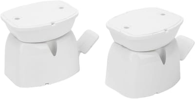RV Deurvanger - Deurstops Camper - Voorkomt Schudden - Hoge Duurzaamheid - 22x16x5 cm - Wit