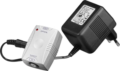 Coaxiaal S/P DIF naar Toslink optisch converter - netvoeding