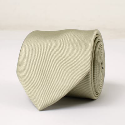 TRESANTI | ZINO I Klassiek zijden stropdas | Mint groen