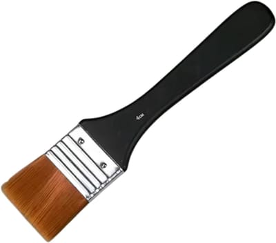 Nylon Schilderborstel 4 cm – Set voor Acryl, Olie & Waterverf - Schildergereedschap voor Kunst, Hout & Canvas