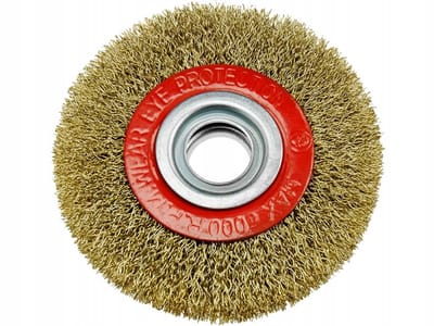 Metaalborstel 100mm Messing Gecoat - Voor Reiniging en Ontbramen