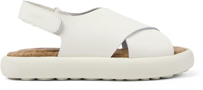Camper Pelotas Flota Sandalen - Kinderen - Wit Natuurlijk - 28