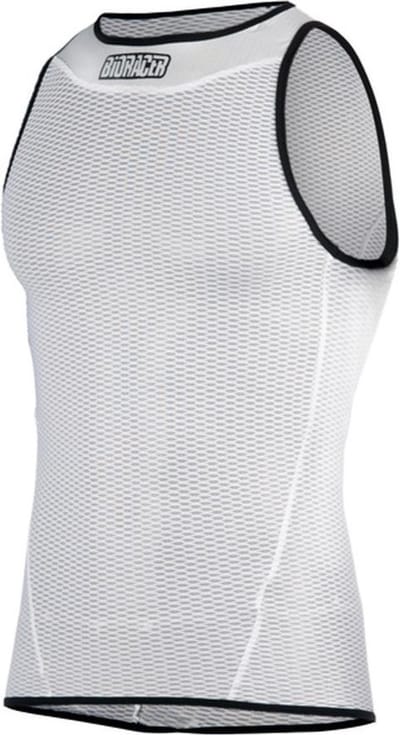 Bioracer Underwear Ondergoed bovenlijf wit Maat XS