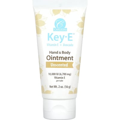 Key-E, Hand- & Lichaamszalf, Ongeparfumeerd, 56G(2 oz) white