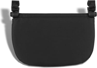 Voetsteun voor Kinderwagen met 21 cm Verlengd Bord - Voetensteun voor Wandelwagen met Accessoires (Zwart)