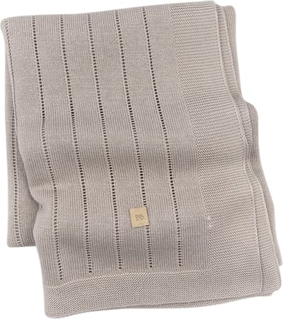 Bamboom Gestreept Wiegdeken - Zomer - Camel - 75 x 100 cm