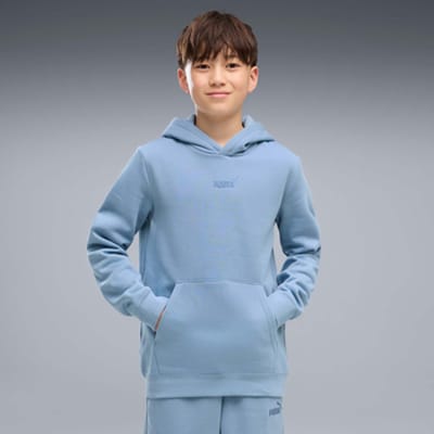 Puma Ess Small No.1 Logo Centered Hoodie Fl B Sweater - Fashion Wear - Kinderen