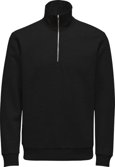 ONLY & SONS ONSCERES LIFE HALF ZIP SWEAT Heren Trui - Maat L