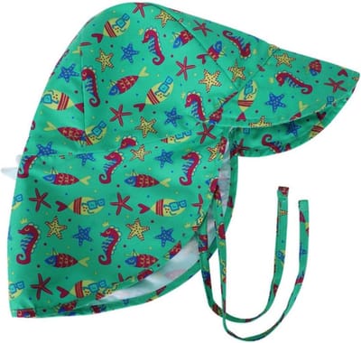 Kinderen Zonnehoed - Baby Emmer Hoed - Zomerse Bescherming - Verstelbare Band - 48-52 cm - Cartoon