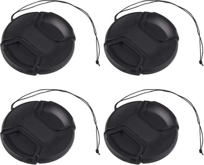 Dailygoody - Lensdop - Spiegelreflexcamera - Beschermkap - Zwart - Fotografie - Geschikt voor DSLR en Mirrorless Camera Lens