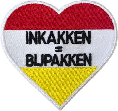 Fjesta© Oeteldonk embleem - Hart - Inkakken = bijpakken